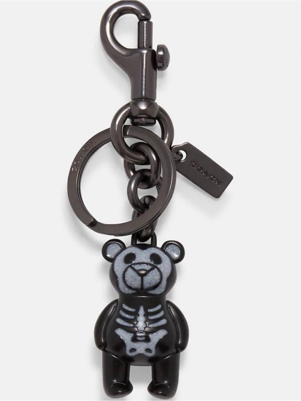Coach Skelton Bear Bag Charm